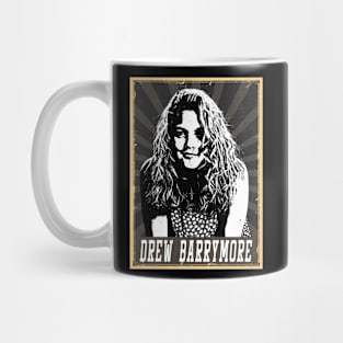 80s Style Drew Barrymore Mug